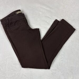 Free People Brown Sz 6 Pants Skinny Trouser 30 X 30 Low Rise Comfort‎